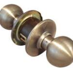 LSDA Grade 2 Passage Knob Ball Less Latch Antique Brass 110B5A Ll