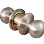LSDA Grade 2 Passage Knob Plymouth Less Latch Stainless Steel 110P32D Ll