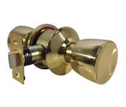 LSDA Grade 3 Passage Knob Standard Bright Brass 11S3