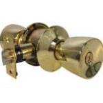 LSDA Grade 3 Entry Knob Standard Bright Brass Weiser 10S3W KA4