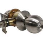 LSDA Grade 3 Storeroom Knob Ball Stainless Steel Weiser 14B32D W KA4