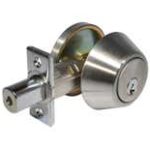 LSDA Grade 3 Single Cylinder Deadbolt Kwikset Adjustable 4-WAY 5-PIN Stainless Steel 20 32D K KA4
