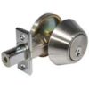 LSDA Grade 3 Single Cylinder Deadbolt Schlage C Adjustable 4-WAY 5-PIN Stainless Steel 20 32D S KA4