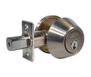 LSDA Grade 3 Single Cylinder Deadbolt Kwikset Adjustable 4-WAY 5-PIN Satin Nickel 20 15K KA4