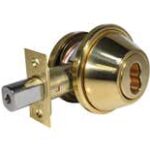 LSDA Grade 2 Deadbolt Single Cylinder Sfic Adjustable Bolt 220IC MB3 Adj Ul
