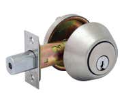 LSDA Grade 3 Single Cylinder Deadbolt Weiser Adjustable Ul Removable Cylinder Stainless Steel 20R32D W Adj Ul KA4