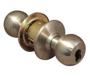 LSDA Grade 2 Entry Knob Ball Less Latch Stainless Steel Sfic 100B IC32D Ll