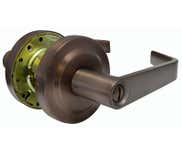 LSDA Grade 2 Privacy Lever Madison Less Latch Dark Bronze 320MA10B Ll