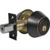 LSDA Grade 3 Double Cylinder Deadbolt Schlage C Adjustable 4-WAY 5-PIN Antique Bronze 25 11P S KA4