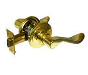 LSDA Grade 3 Passage Lever Lyon Bright Brass 51LY3