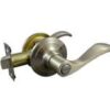 LSDA Grade 3 Privacy Lever Lyon Satin Nickel 52LY15