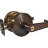 LSDA Grade 1 Entry Lever Lexington Dark Bronze Schlage C 5000LE10BE