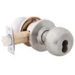 LSDA Grade 1 Storeroom Knob Ball Satin Chrome Sfic 4400B32D IC2-3/4UL