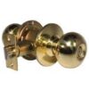 LSDA Grade 2 Entry Knob Plymouth 2-3/4" Bright Brass Schlage C 100P3 2-3/4SCH C