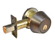 LSDA Grade 2 Single Cylinder Deadbolt SC4 Adjustable Backset Ul 260S10BE Adj Ul