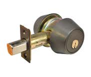 LSDA Grade 2 Double Cylinder Deadbolt SC4 Adjustable Backset Ul 265S10BE Adj Ul