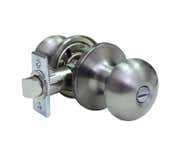 LSDA Grade 3 Privacy Knob Plymouth Satin Nickel 02P15