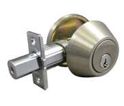 LSDA Grade 3 Single Cylinder Deadbolt Kwikset 4-WAY Removable Cylinder Satin Nickel 20R15K 4-WAY KA4
