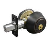 LSDA Grade 3 Double Cylinder Deadbolt Kwikset 4-WAY Removable Cylinder Aged Bronze 25R11P K 4-WAY KA4
