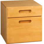 2 Drawer Storage Cabinet 16.5 x 15.87 x 14, 32lbs