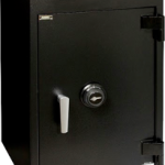 Wide Body B-Rate Chest, Charcoal Gray Textured Finish with Chrome Hardware, Combination Dial, 218lb