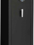 11 Gun Safe 30 Minute Fire, Black Textured with Black Nickel Hardware, Combination Dial, PDO, 286lbs