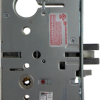Electrified Mortise Lock Body Only, Field Selectable - Fail Safe and Fail Secure, with Request to Exit Switch, Includes ANSI Strike Plate and Armored Front, No Trim, Handing is Field Reversible, Grade 1, 626/US26D Satin Chrome