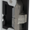 Electric Strike, Field Selectable 12, 16, or 24VAC/VDC, Fail Safe or Fail Secure (FS/FSE), Square Corner (SC), 1-1/4in x 4-7/8in Faceplate, 695/SP313 Anodized Dark Bronze