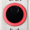 Narrow Stile, Wall Mount, No Touch Request to Exit Station, Battery Powered, Bi-Color Status LED, 1 to 10 Second Selectable Time Delay, DPDT Relay, UL