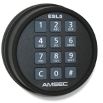 Black ESL5 Electronic Keypad Retro-Fit Kit