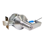 Grade 1, Motorized Electrified Storeroom Bent Lever, 11-30 VDC, Electric Unlocked (EU) = Fail Safe (FS), Field Reversible EL/EU, Schlage C Keyway, 626/US26D Satin Chrome