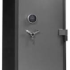 Burglary and Fire Safe, BFS Series UL and ETL Certified, Black Body with Charcoal Grey Gloss Door, ESL10 (UL Type 1) Electronic Keypad, 792lbs