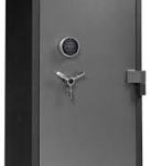 Burglary and Fire Safe, BFS Series UL and ETL Certified, Black Body with Charcoal Grey Gloss Door, ESL10 (UL Type 1) Electronic Keypad, 792lbs