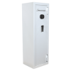 220843_L.png 11 Gun Safe 30 Minute Fire, White Textured with Black Nickel Hardware, ESL5 Electronic Keypad, PDO, 286lbs
