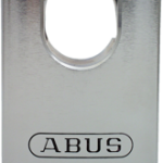 Shrouded Chrome Plated Steel Rock Padlock 2-1/8in - SFIC Small Format IC Prep, Less Core, Shackle - 7/16in Diameter and 1-7/16in Vertical Clearance, Boxed