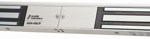 600lbs, Double Magnetic Lock, 12-24VDC, UL, ULC, 628/US28 Satin Aluminum