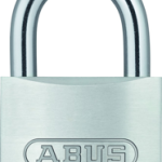 Titalium Padlock 1-9/16in Wide, Shackle - 1/4in Diameter and 1-1/2in Vertical Clearance, Keyed Alike
