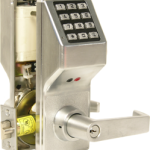 Trilogy T3 Keypad with Privacy Feature, Cylindrical Standalone Lock, Weather Proof, Schlage C Keyway, 300 Users, 40,000 Event Audit Trail and 500 Scheduled Events, 626/US26D Satin Chrome