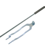 Header Bolt, 1-1/2in Backset MS1850, Fits 7ft Door