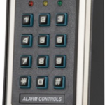 000674_L.png Single Gang, Flush Mount, Stainless Steel Plate, Self-Contained Digital Keypad, 10-Digit Operation, 1000 User, Status LED, 12-24VDC, 630/US32D Satin Stainless Steel