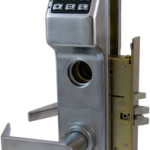 Trilogy T2 Keypad Mortise Standalone Lock, Right Hand (Field Reversible), Deadlatch Only, Weather Proof, 1-3/8in Mortise Cylinder, Schlage C Keyway, 100 Users, No Audit or Scheduled Events, 626/US26D Satin Chrome