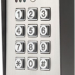 Surface Mount, Self-Contained Vandal Resistant Digital Keypad, 10-Digit Operation, 100 User, Die-Cast Metal Keys, Built-in Tamper Switch, Status LED, 12-24VDC, 2 SPDT Relays