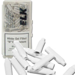 Yellow Jackets, B-Connectors 22 to 26 Gauge for Wire Splices Silicone Gel Filled, 250 Connectors in Poly Storage Box