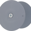 Hole Filler Plate Cover 1-7/8in, PC Prime Coated Gray