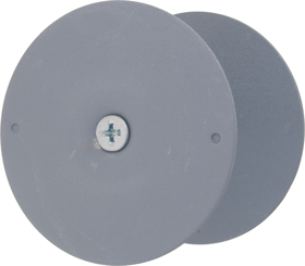 Hole Filler Plate Cover 1-7/8in, PC Prime Coated Gray