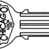 Chicago Key Blanks Thicker Blank