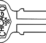Chicago Key Blanks K4 1041G CG1