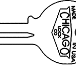 Chicago Key Blanks 4-Pin SC1041R