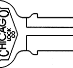 Chicago Key Blanks 1041GA CG2