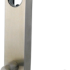 Entry Trim for Deadlatches and Exit Device, Clutched Tubular Lever, Requires 1in Mortise Cylinder with AR Cam, 630/US32D Satin Stainless Steel